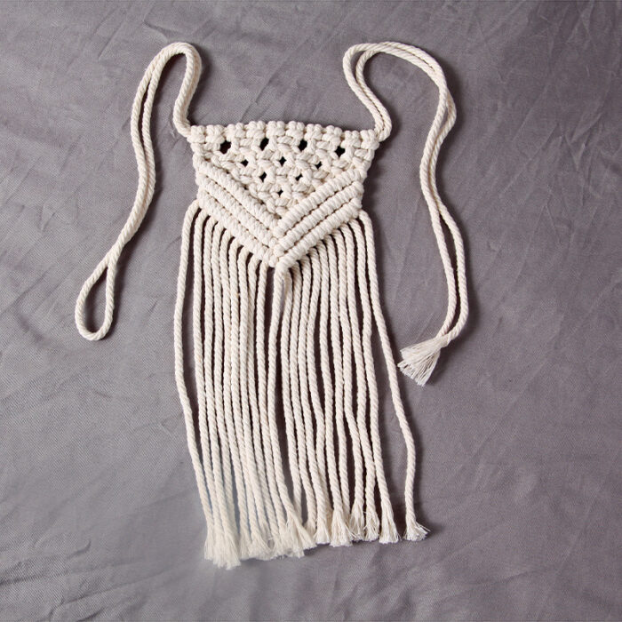Cotton Rope Hand-Woven Curtain Door Curtain Straps Bohemian Decorative Curtain Straps - Image 1