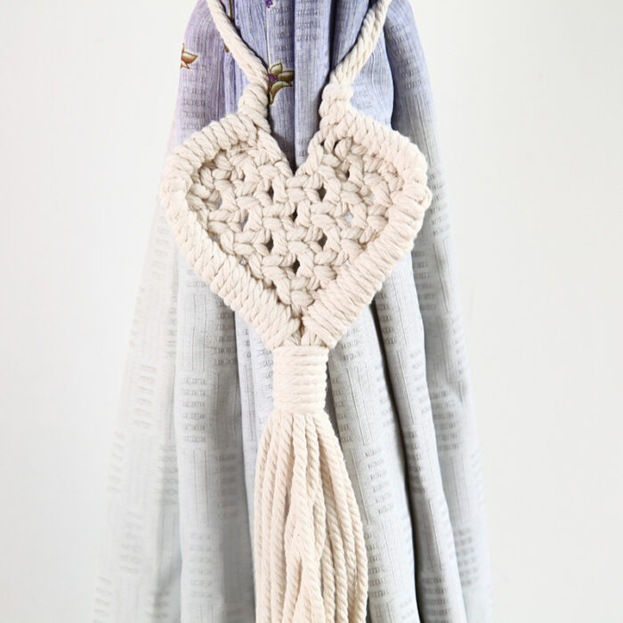 Cotton Rope Hand-Woven Curtain Door Curtain Straps Bohemian Decorative Curtain Straps - Image 5