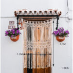Hot-selling Door Curtain Tapestry Bohemian Style Handmade Cotton Woven - Image 4