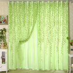 Bedroom Wicker Double Curtain Gauze Curtain - Image 2