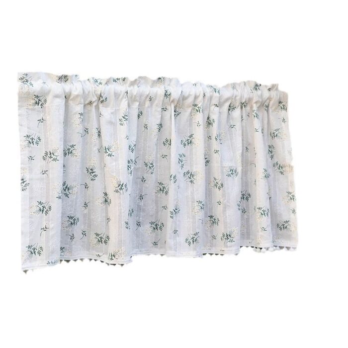 Tassel Curtain Kitchen Short Curtain Floating Window Coffee Curtain - Image 5