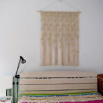 Fabric Beauty Shop Hand-woven Ins Wind Tapestry Hanging Curtain