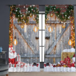 Digital Printed Christmas Curtains - Image 4