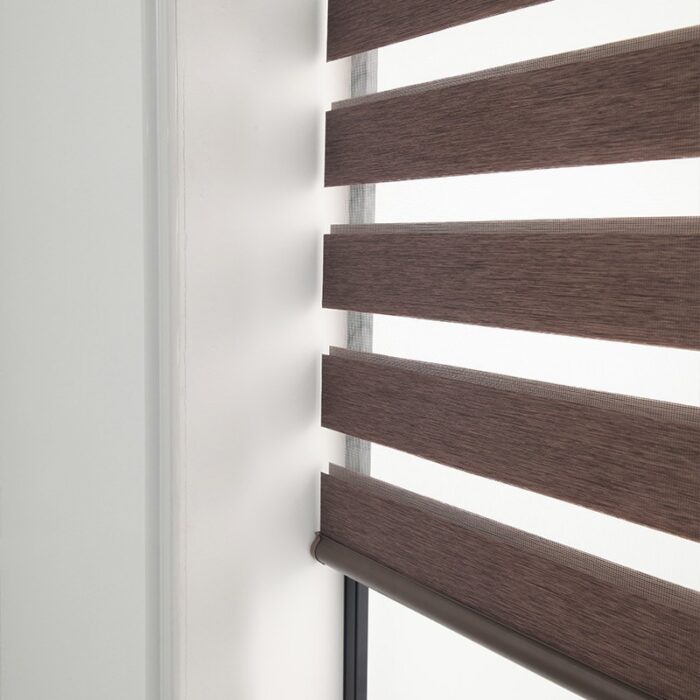 Soft Gauze Curtain Semi-Shading Rolling Curtain Roll-Up Curtain Electric Zebra Curtain - Image 2