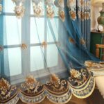 Embroidered Double-sided Chenille Velvet Embroidery Yarn European Curtain - Image 4