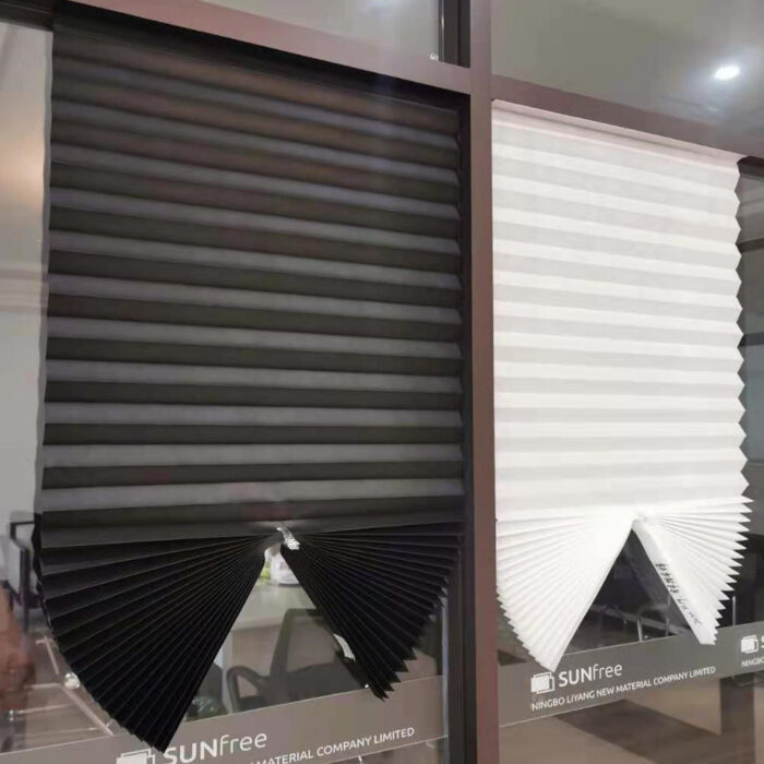 Self-adhesive Curtain Pleated Blinds Non-woven Fabric - Image 1
