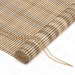 Light Filtering Sheer Natural Woven Bamboo Roller Blinds | Made to Measure Standard & Custom Sizes - Image 2