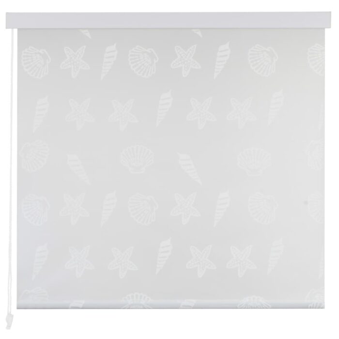 vidaXL Shower Roller Blind 39.4"x94.5" Sea Star - Image 1