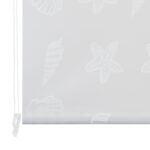 vidaXL Shower Roller Blind 39.4"x94.5" Sea Star - Image 4