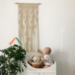 Fabric Beauty Shop Hand-woven Ins Wind Tapestry Hanging Curtain - Image 4