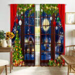 Digital Printed Christmas Curtains - Image 8