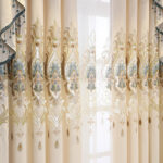 High-end Curtain European Style Hollow Flower Embroidery Living Room - Image 5