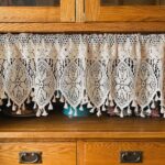 Crochet Cotton Thread Decorative Curtain Head Through Rod Without Punching - Image 3
