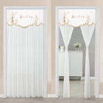 Non Perforated Magic Tape Gauze Double-layer Blackout Curtain - Image 9