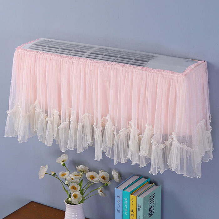 Lace Fabric Air Conditioning Dust Cover - Image 7