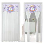 Non Perforated Magic Tape Gauze Double-layer Blackout Curtain - Image 5