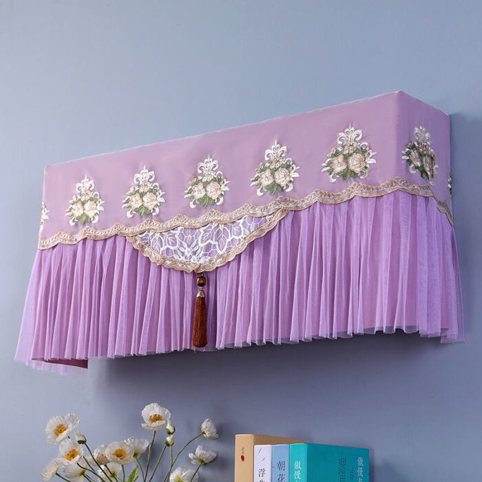 Lace Fabric Air Conditioning Dust Cover - Image 8