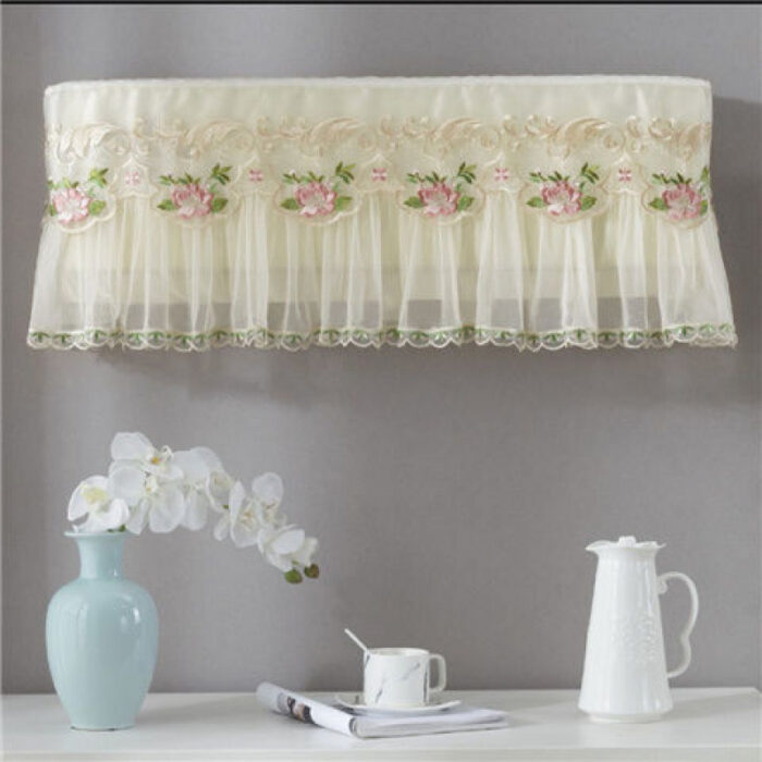 Lace Fabric Air Conditioning Dust Cover - Image 9