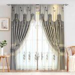 Creative Home European Flower Character Curtains - Image 4