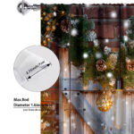 Digital Printed Christmas Curtains - Image 5