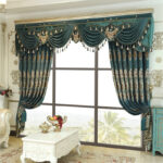 Luxury Elegant High-end Embroidered Curtains, Blackout Living Room Bedroom Villa, Velvet Curtains, Finished 2-piece - Image 3
