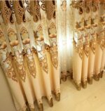 Atmospheric Living Room Double Luxury Window Curtain Chenille Water Soluble - Image 7