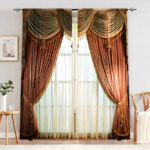Creative Home European Flower Character Curtains - Image 10