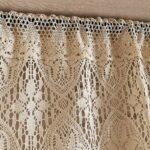 Crochet Cotton Thread Decorative Curtain Head Through Rod Without Punching - Image 9