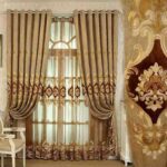 Embroidered Double-sided Chenille Velvet Embroidery Yarn European Curtain - Image 2