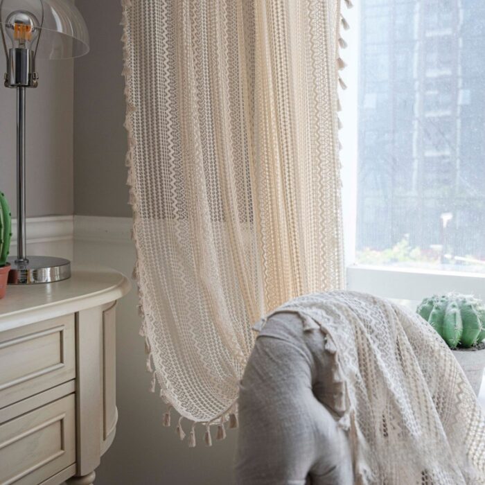 Hollow-out Blackout Curtains For Living Room And Bedroom - Image 1