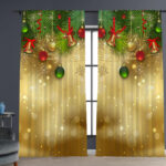 Digital Printed Christmas Curtains